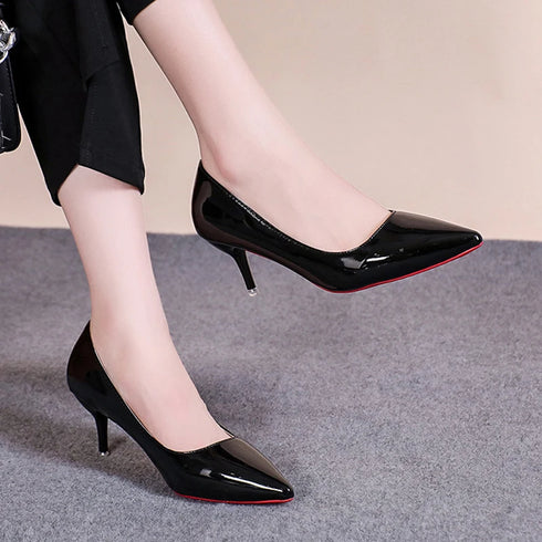 Elegant Pointed Toe Stiletto Pumps for Women - Office and Career Essentials